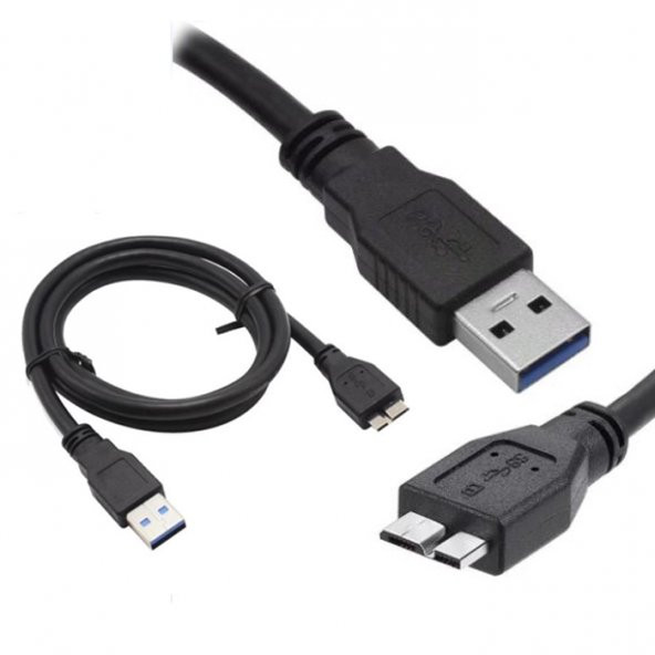 Usb 3.0 Hdd Harddisk Kablosu - Harici Harddisk Kablosu - 1.8M ürün görseli 1