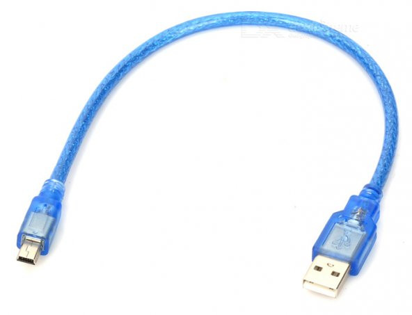 Arduino Nano Kablo Mini Usb 5 Pin Mp3 Kamera Harddisk 30Cm ürün görseli 1