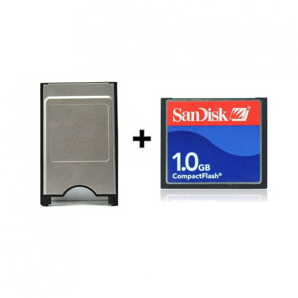 Sandisk Pcmcıa-Cf Adaptör + 1Gb Cf Kart - Resim 4