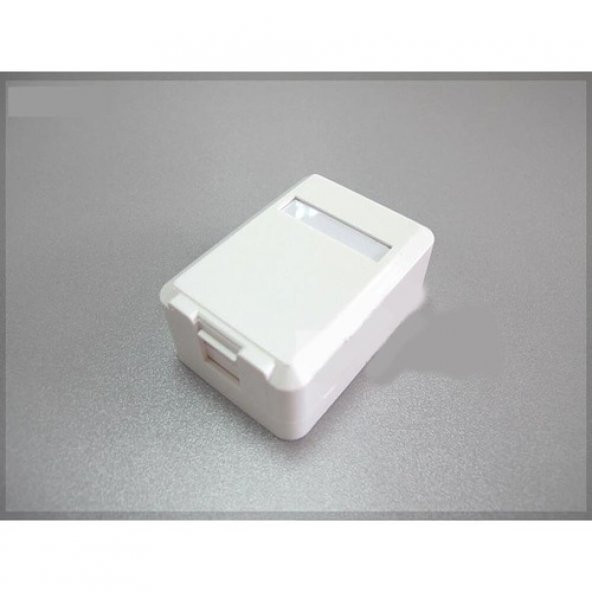 Boş 1 Port Keystone Jack Kutusu Rj45 -Rj11 Cat6 Sıva Üstü (518945980) ürün görseli 1