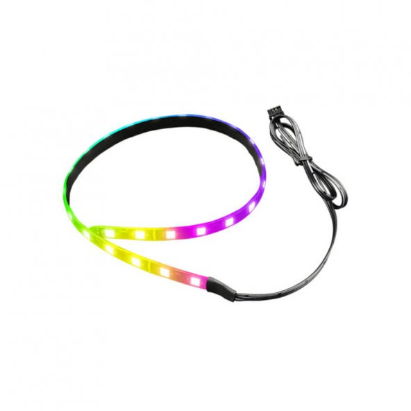 Manyetik Rgb Led Işık 5V 4Pin Kasa İçin Işık ürün görseli 1