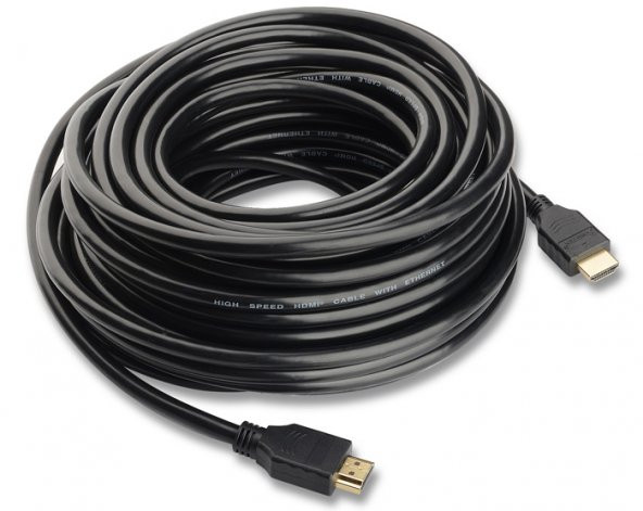 Hdmi Kablo 20 Metre Tv Ses Görüntü Kablosu Uydu Alıcısı Receiver ürün görseli 1