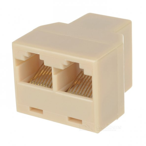 Rj 45 To Rj45 Splitter 1 To 2 Splitter Connector ürün görseli 1