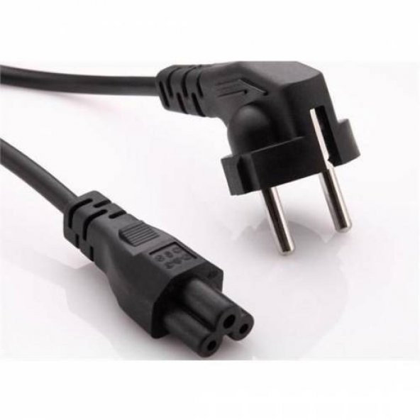 Güç Kablosu 3 Göz Yonca Power Kablosu 3 Gözlü Pc Kasa Güç Kablosu ürün görseli 1