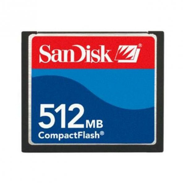Sandisk 512 Mb Cf Compact Flash Hafıza Kartı Cnc Makine Kartı ürün görseli 1