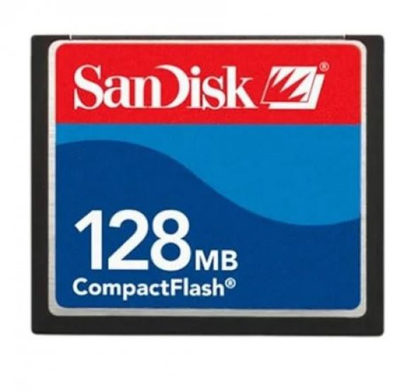 Sandisk Compact Flash 128 Mb Cf Hafıza Kartı ürün görseli 1