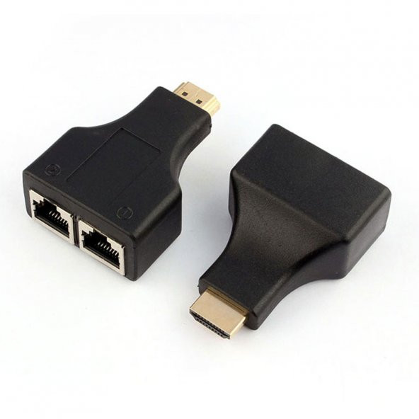 Hdmi Uzatma 30 M Hdmi Extender Rj45 Cat5 Cat6 Hdmi Ekleme Uzatma ürün görseli 1