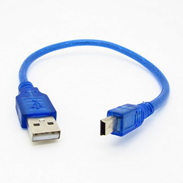 Harici Harddisk Kablosu 30Cm 5 Pin Mini Usb Kablo Hdd Örgü Kablo ürün görseli 1