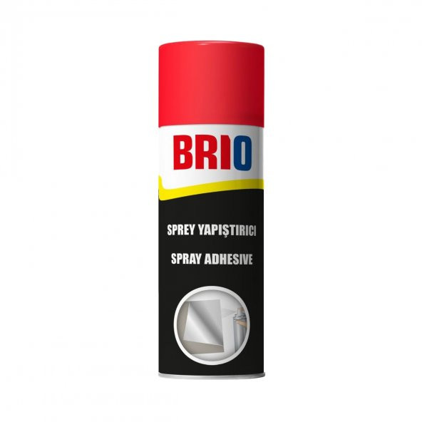 Brio Çok Amaçlı Ahşap, Tekstil, Plastik, Kauçuk Yapıştırma Sprey Yapıştırıcı 400 Ml ürün görseli 1