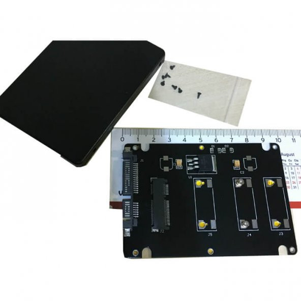 Msata Ssd To 2.5 İnç Sata 6Gbps Disk Dönüştürücü - Resim 7
