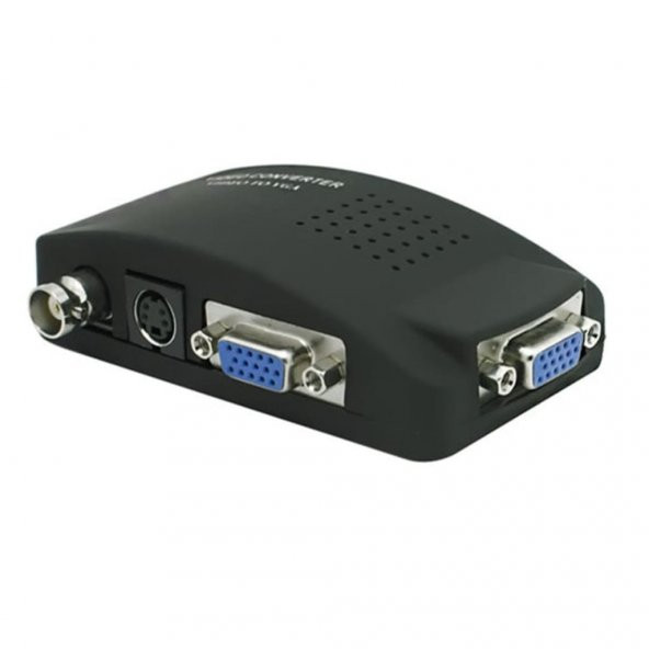 Bnc To Vga Converter Çevirici Svideo Dvr Kamera S-Vıdeo Monitör 333765318 ürün görseli 1