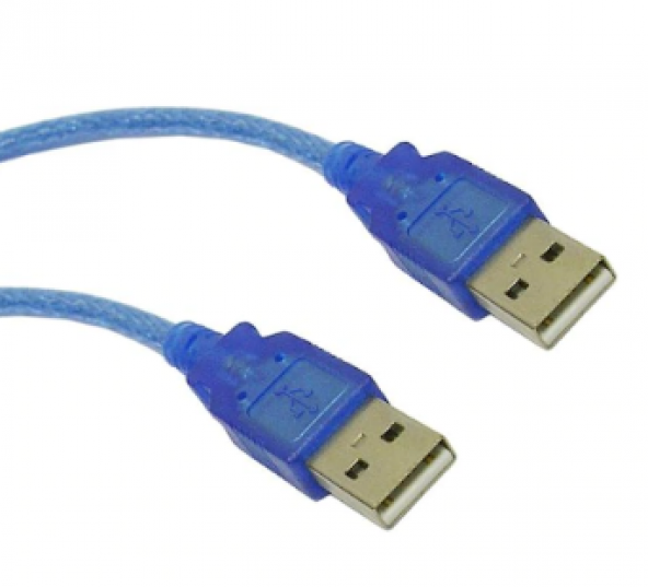 Usb 2.0 Iki Ucu Erkek Erkek Kablo 1 Metre Usb Bağlantı Kablosu ürün görseli 1