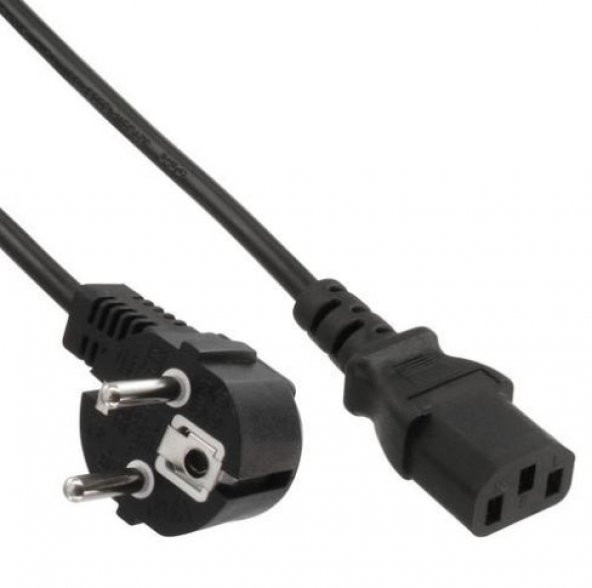 Power Güç Kablosu 10 Metre Bilgisayar Pc Kasa Monitör Güç Kablosu ürün görseli 1