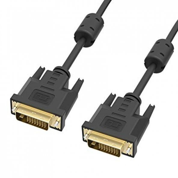 Dvi To Dvi Kablo 24+1 Dvi Monitör Görüntü Kablosu 1.8 Metre ürün görseli 1