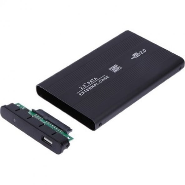 2.5 İnç Sata Harddisk Kutusu Usb 2.0 Ssd Hdd Uyumlu Harici Kutu ürün görseli 1