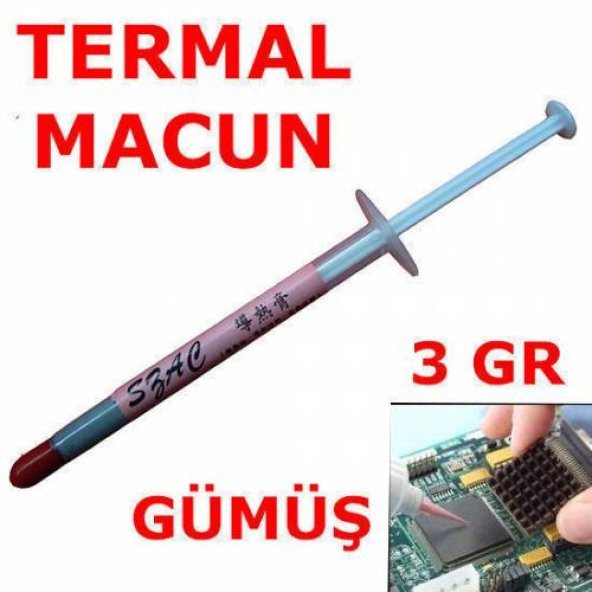 Termal Macun Mini Boy 3Gr Işlemci Macunu Ekran Kartı Macunu 2Adet ürün görseli 1