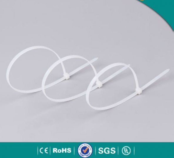3.6 X 250Mm 100 Adet Kablo Bağı 25Cm Cırt Kelepçesi Kablo Bağı ürün görseli 1