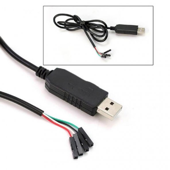 Usb To Ttl Uart Seri Kablo - Pl2303Hx - 1M - Resim 5
