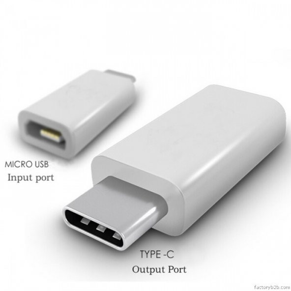 Type C Usb 3.1 To Micro Usb Çevirici Adaptör Lg G5 Gm5 Plus Mac ürün görseli 1