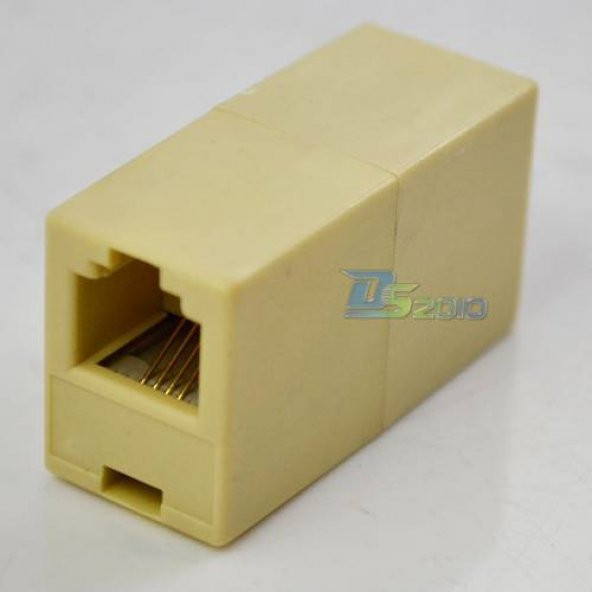 Rj11 Telefon Kablo Uzatma Aparatı Konnektör 2 Adet ürün görseli 1