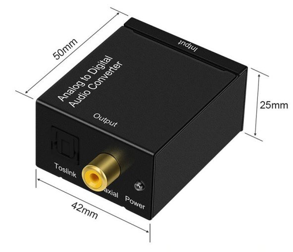 Analog To Digital Optik Tos Ses Dönüştürücü Rca - Resim 4