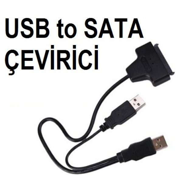 2.5 Inç Sata To Usb Hdd Çevirici Dönüştürücü Kablo ürün görseli 1