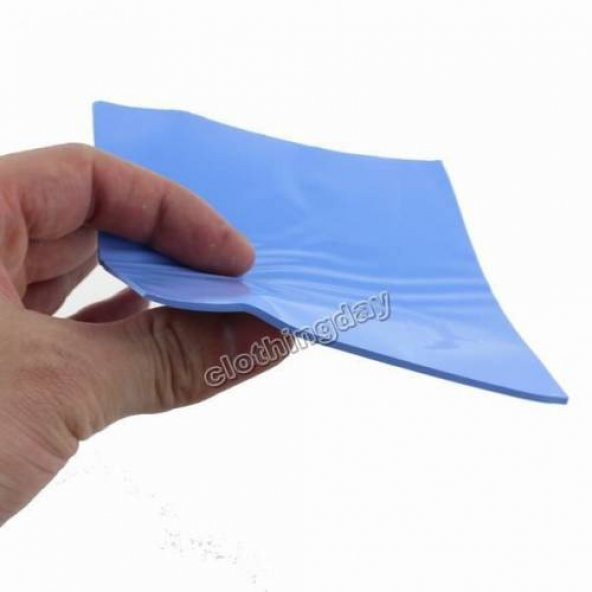 Termal Pad Ped İşlemci Soğutucu Silikon 10Cmx10Cm Kalınlık 2Mm ürün görseli 1