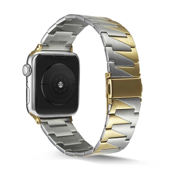 Apple Watch 38mm KRD-48 Metal Kordon - Resim 12