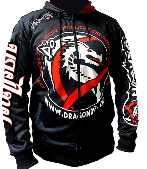 DragonDo 83585 Muay Thai Süblime Baskı Kapüşonlu Sweatshirt ürün görseli 1
