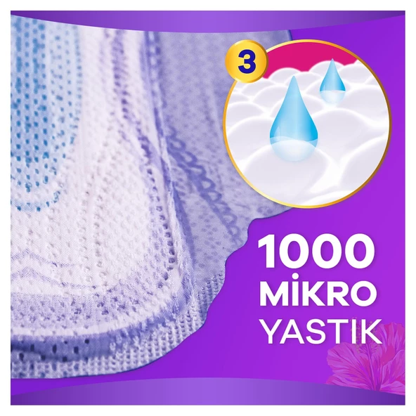 Orkid Platinum Süper Ekonomik Ped Gece 16 Adet - Resim 5