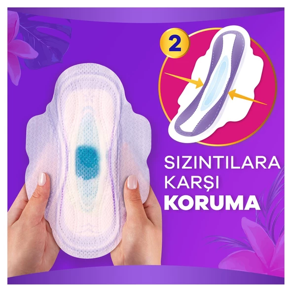 Orkid Platinum Süper Ekonomik Ped Gece 16 Adet - Resim 4