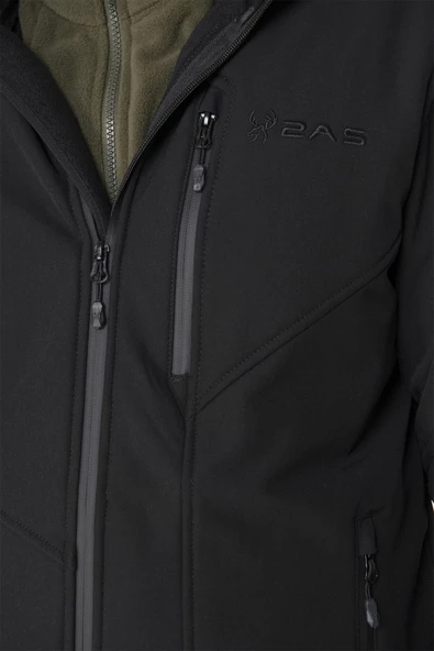 2AS 2ASSAG01002 - Sagwon II Softshell Erkek Mont - Resim 9