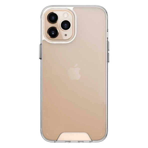 Gpack Apple iPhone 14 Pro Kılıf Gard Nitro Şeffaf Sert Silikon ürün görseli 1