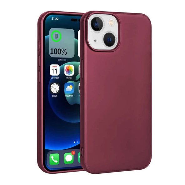 Gpack Apple iPhone 14 Kılıf Renkli Lüx Korumalı Premier Mat Silikon ürün görseli 1