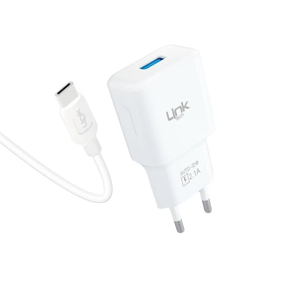 LinkTech T446e Strong Eco Şarj Aleti ve Type-C Kablo Set 2.1A ürün görseli 1