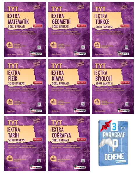 TYT Extra Tüm Dersler Soru Bankası Seti ürün görseli 1