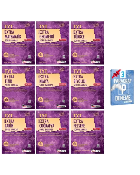 TYT Extra Tüm Dersler Soru Bankası FULL Set ürün görseli 1