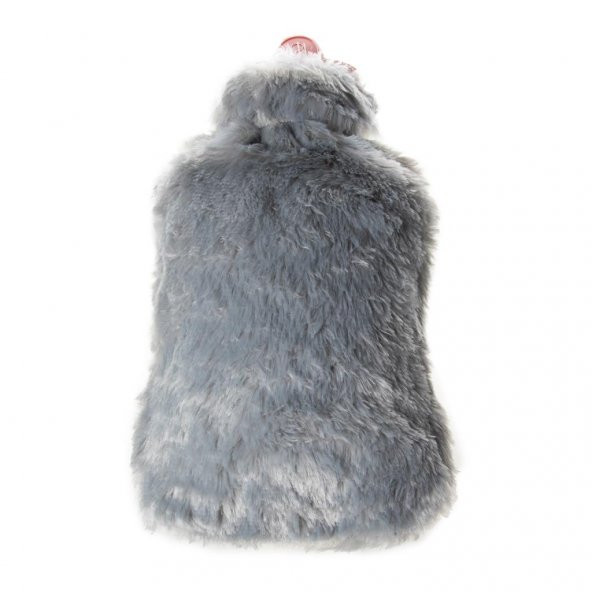 Biggdesign Dogs Gri Peluş Sıcak Su Torbası - Resim 4