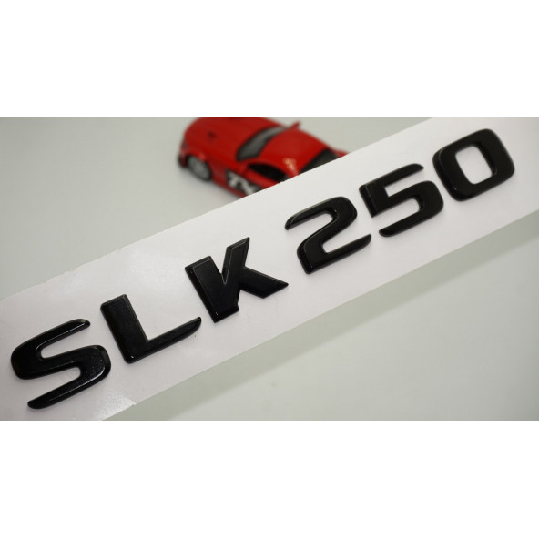 SLK 250 Bagaj Parlak Siyah ABS 3M 3D Yazı Logo ürün görseli 1