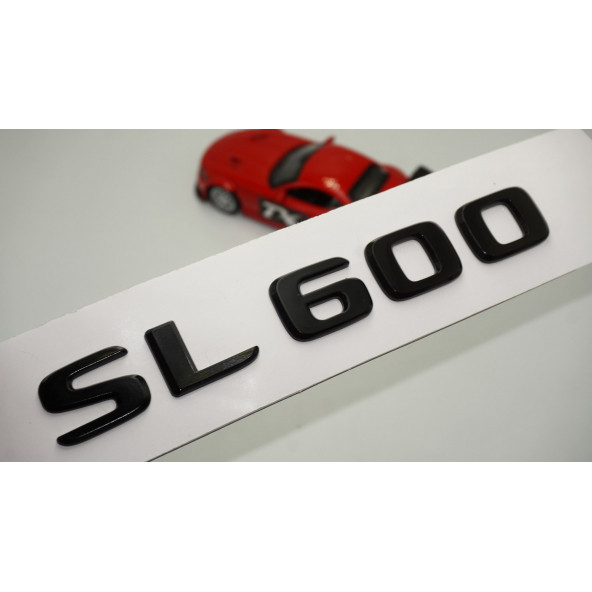 SL 600 Bagaj Parlak Siyah ABS 3M 3D Yazı Logo ürün görseli 1