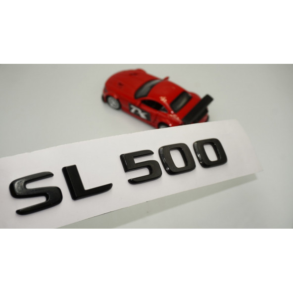 SL 500 Bagaj Parlak Siyah ABS 3M 3D Yazı Logo ürün görseli 1
