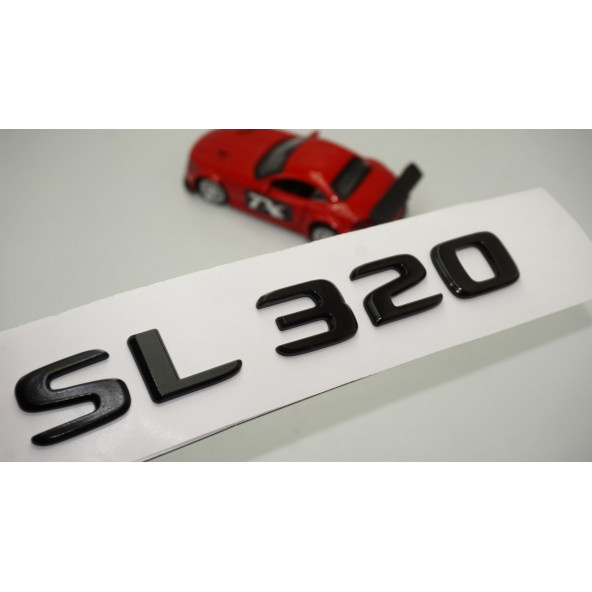 SL 320 Bagaj Parlak Siyah ABS 3M 3D Yazı Logo ürün görseli 1