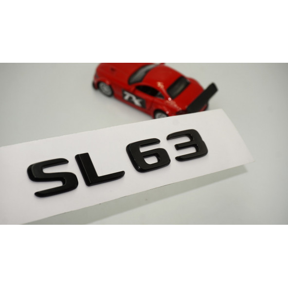 SL 63 Bagaj Parlak Siyah ABS 3M 3D Yazı Logo ürün görseli 1