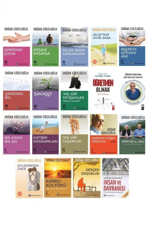 Doğan Cüceloğlu Seti 19 Kitap ürün görseli 1
