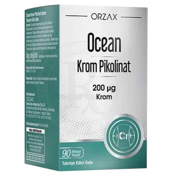 Ocean Krom Pikolinat 200 Mcg 90 Kapsül ürün görseli 1