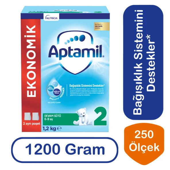 Aptamil Devam Sütü 2 Numara 1200 gr ürün görseli 1