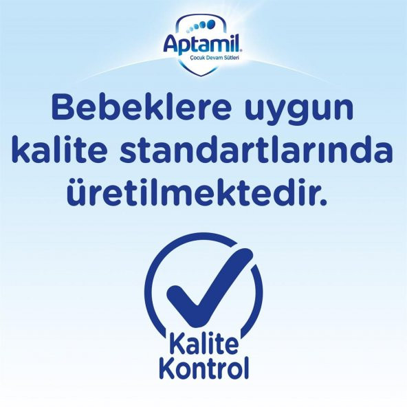 Aptamil Devam Sütü 2 Numara 1200 Gr 4 Lü Paket - Resim 7