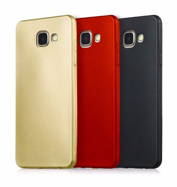 Samsung Galaxy A7 2016 Kılıf Mat Silikon Kılıf Simple Case ürün görseli 1