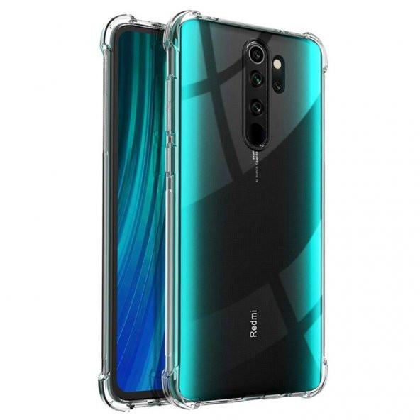 Redmi Note 8 Pro Kılıf Zore Anti Shock Kenar Korumalı Silikon Kapak ürün görseli 1