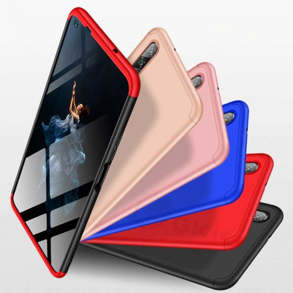 Huawei Nova 5T Kılıf 360 Tam Koruma 3 Parça Ays Kapak ürün görseli 1